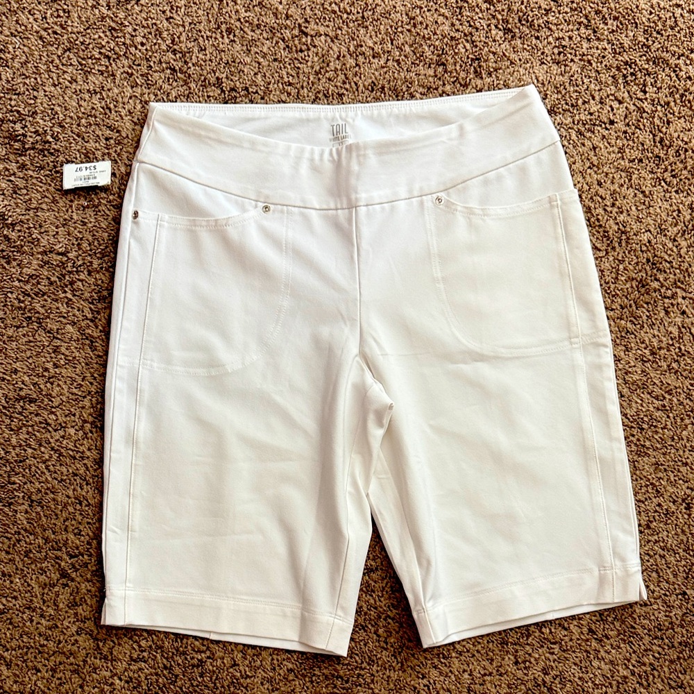 White Women's Shorts